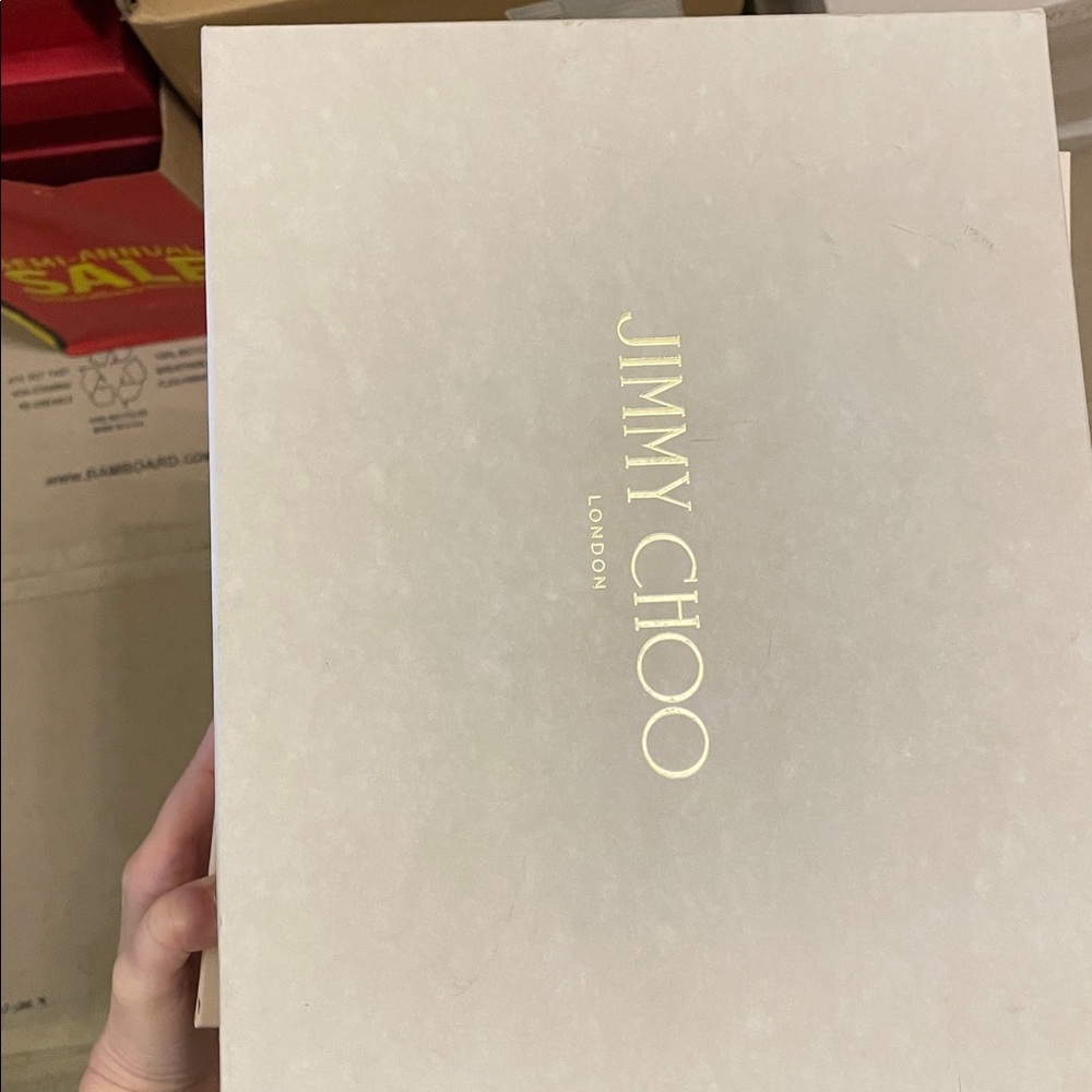 Large Jimmy Choo empty shoe box - Picture 4 of 9